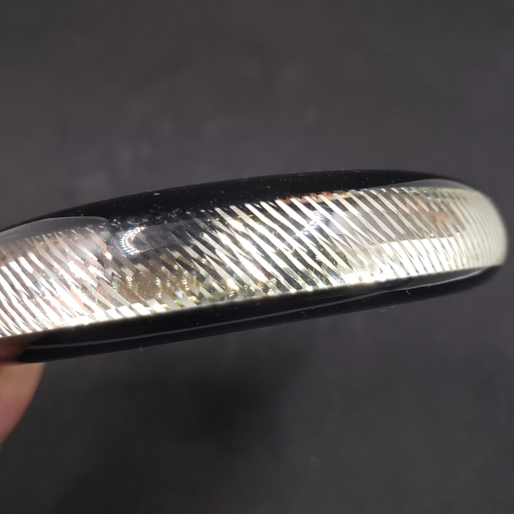 Pono By Joan Goodman Designer Fine Italian Resin Bangle Bracelet Saks Fifth Ave - Picture 4 of 7